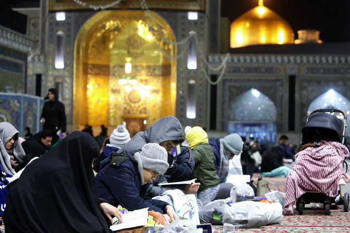 تصاویر/ مراسم احیا شب بیست و یکم ماه مبارک رمضان در حرم مطهر رضوی