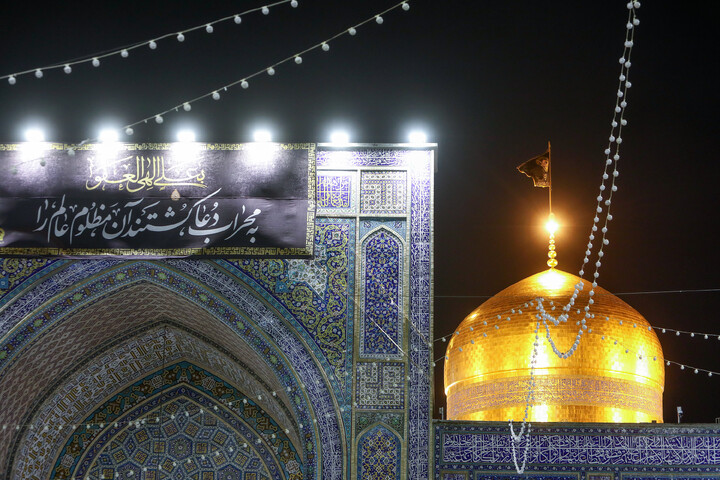 تصاویر/ مراسم احیا شب بیست و یکم ماه مبارک رمضان در حرم مطهر رضوی