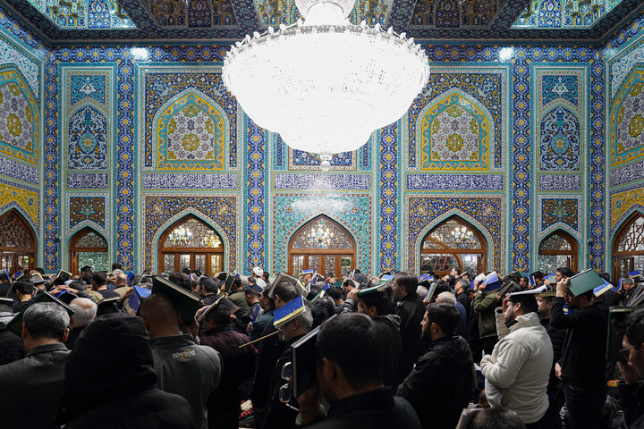 تصاویر/ مراسم احیا شب بیست و یکم ماه مبارک رمضان در حرم مطهر رضوی