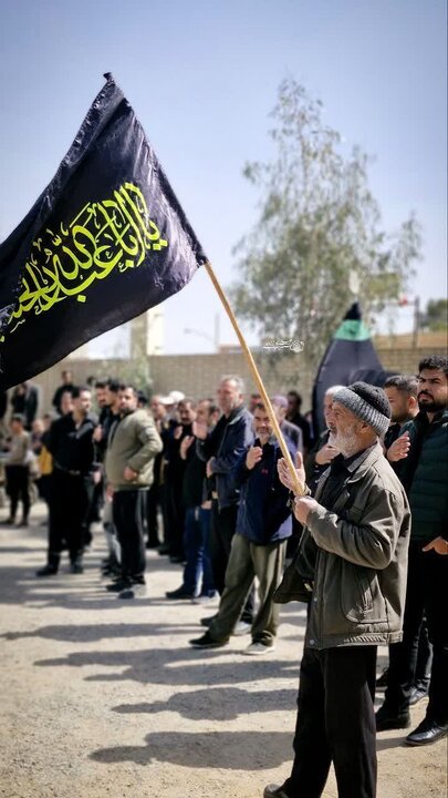 آیین سنتی نخل‌برداری به مناسبت شهادت امام علی (ع)درحسین‌آباد کویر