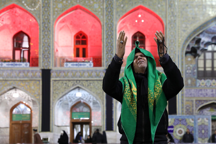 تصاویر/ مراسم احیا شب بیست و یکم ماه مبارک رمضان در حرم مطهر رضوی
