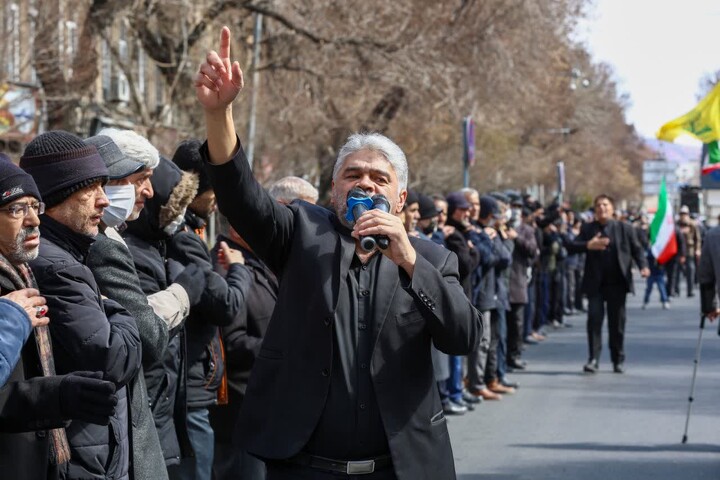 تصاویر / اجتماع عزاداران علوی در تبریز