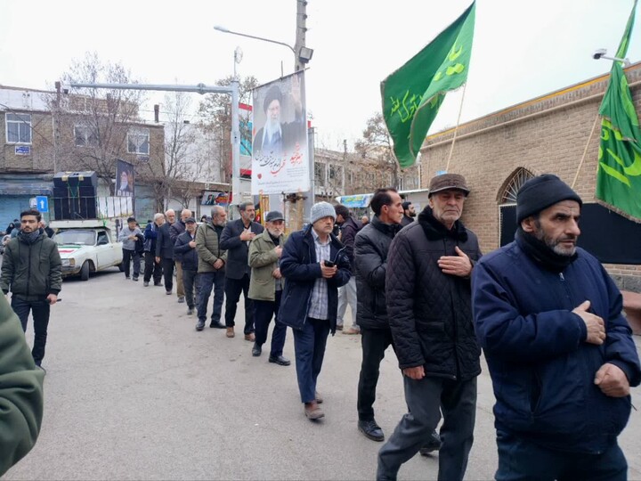تصاویر / اجتماع عزاداران علوی در مرند