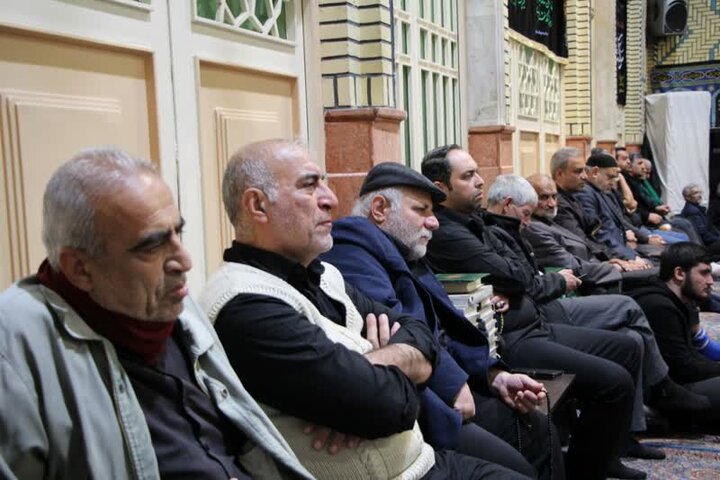 گزارش تصویری/ مراسم احیای شب ۲۱ ماه مبارک رمضان در تکیه سیدحسن قم