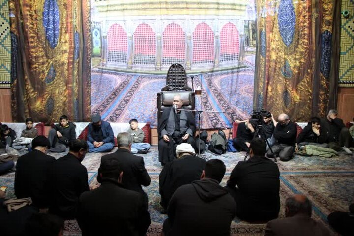 گزارش تصویری/ مراسم احیای شب ۲۱ ماه مبارک رمضان در تکیه سیدحسن قم