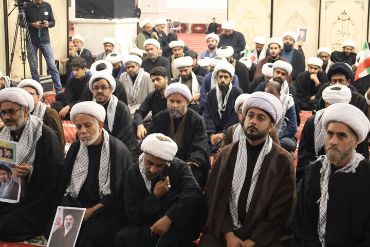 تصاویر/ اجتماع طلاب و روحانیون هرمزگان با امام امت