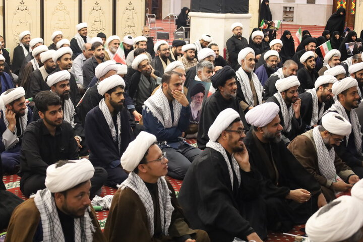 تصاویر/ اجتماع طلاب و روحانیون هرمزگان با امام امت