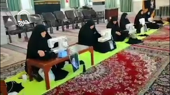 فیلم| پویش جمع‌آوری چادرهای بلااستفاده برای دوخت پرچم عزای امام شهید