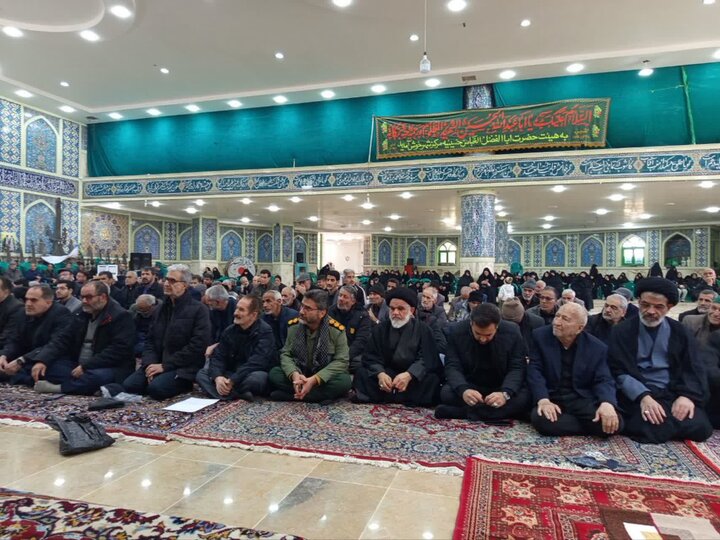 تصاویر/ حرکت هیات مذهبی شهر نطنز در سوگ شهادت امام علی (ع)و امام قائد