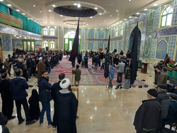 تصاویر/ حرکت هیات مذهبی شهر نطنز در سوگ شهادت امام علی (ع)و امام قائد