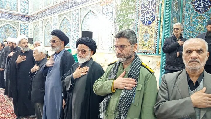 تصاویر/ حرکت هیات مذهبی شهر نطنز در سوگ شهادت امام علی (ع)و امام قائد
