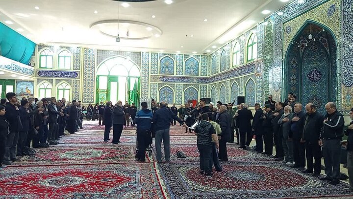 تصاویر/ حرکت هیات مذهبی شهر نطنز در سوگ شهادت امام علی (ع)و امام قائد