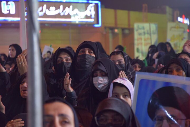 تصاویر/ اجتماع مردمی بیعت با رهبری سوم همزمان با سالروزشهادت حضرت علی (ع)در آران وبیدگل