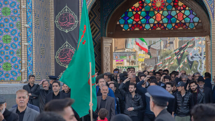 تصاویر/ مراسم عزاداری شهادت سالروز حضرت علی (ع)با حضور هیئات مذهبی درهلال بن علی
