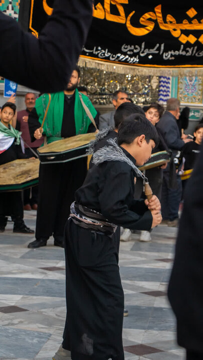 تصاویر/ مراسم عزاداری شهادت سالروز حضرت علی (ع)با حضور هیئات مذهبی درهلال بن علی