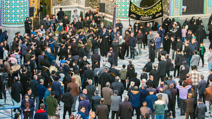 تصاویر/ مراسم عزاداری شهادت سالروز حضرت علی (ع)با حضور هیئات مذهبی درهلال بن علی