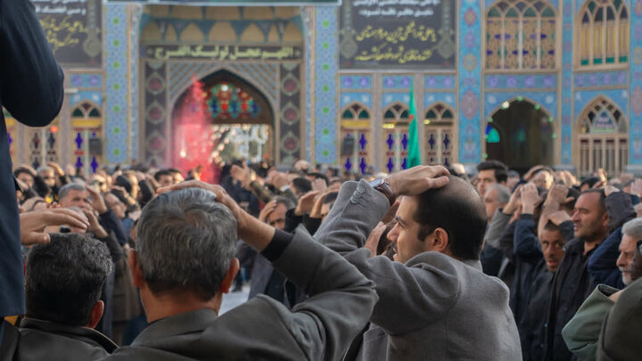 تصاویر/ مراسم عزاداری شهادت سالروز حضرت علی (ع)با حضور هیئات مذهبی درهلال بن علی