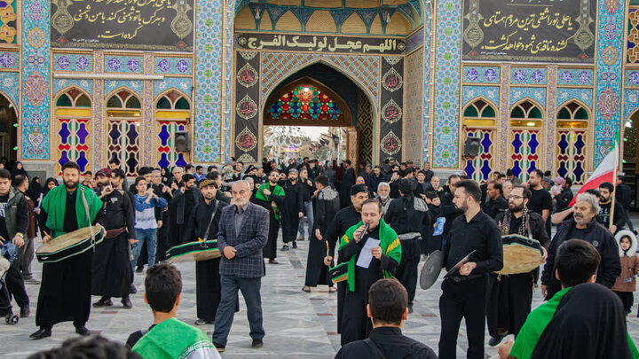 تصاویر/ مراسم عزاداری شهادت سالروز حضرت علی (ع)با حضور هیئات مذهبی درهلال بن علی