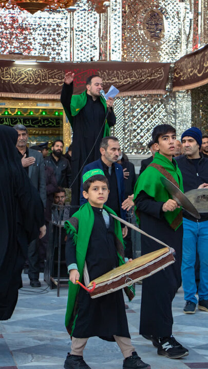 تصاویر/ مراسم عزاداری شهادت سالروز حضرت علی (ع)با حضور هیئات مذهبی درهلال بن علی