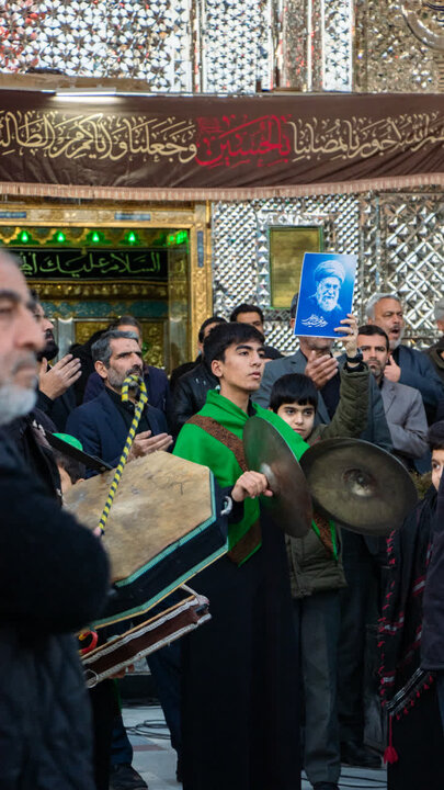 تصاویر/ مراسم عزاداری شهادت سالروز حضرت علی (ع)با حضور هیئات مذهبی درهلال بن علی