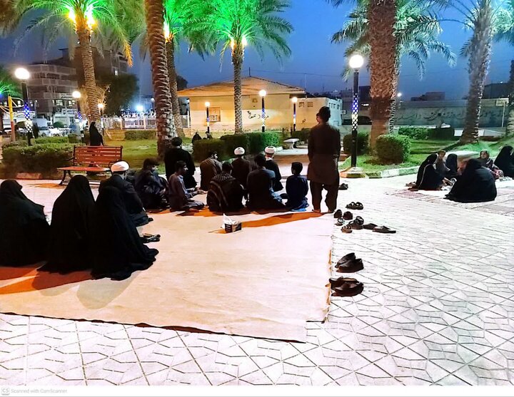 تصاویر/ برنامه های فرهنگی مدارس علمیه شهرستان ایرانشهر در فراق قائد امت حضرت آیت الله خامنه‌ای(ره)