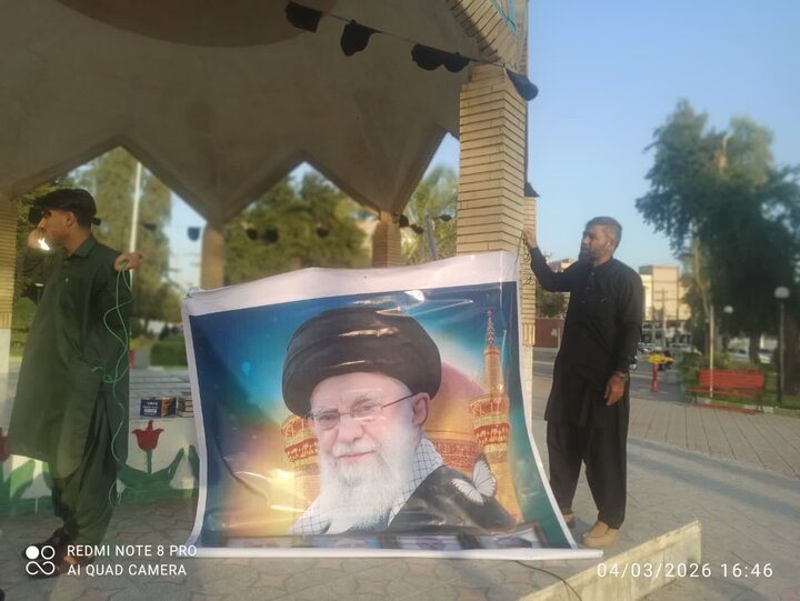 تصاویر/ برنامه های فرهنگی مدارس علمیه شهرستان ایرانشهر در فراق قائد امت حضرت آیت الله خامنه‌ای(ره)