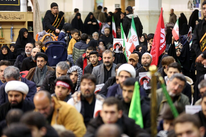 تصاویر/ آیین بیعت حامیان بین المللی انقلاب اسلامی با ولی امر مسلمین جهان