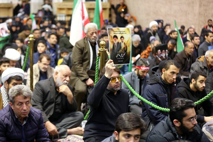 تصاویر/ آیین بیعت حامیان بین المللی انقلاب اسلامی با ولی امر مسلمین جهان