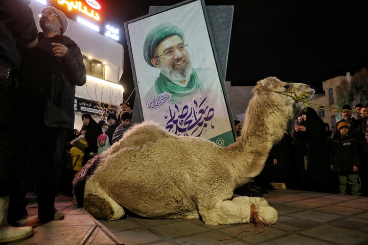 یازدهمین شب حضور عزاداران شهید امام خامنه‌ای در قم
