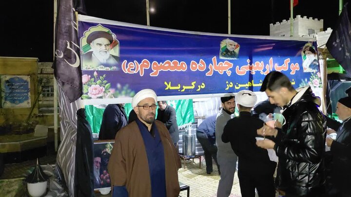 تصاویر/ فعالیت موکب مدرسه علمیه امام محمد باقر علیه السلام شاهین دژ در ایام جنگ رمضان