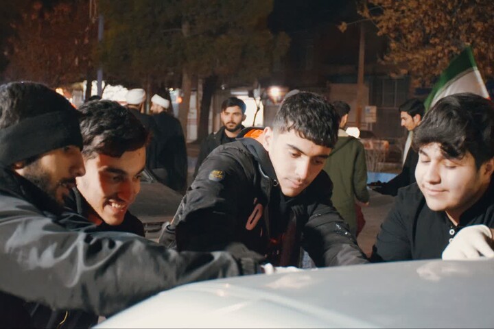 تصاویر/ فعالیت گروه جهادی حوزه علمیه بناب