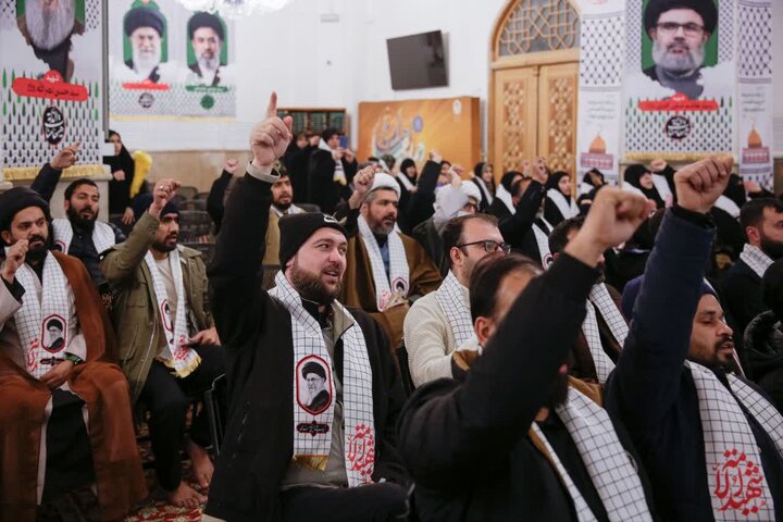 همایش بزرگ «فاتحان قدس، رهپویان مکتب خامنه‌ای» در حرم مطهر رضوی