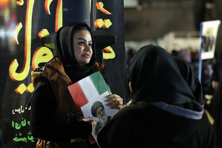 یازدهمین شب حضور عزاداران شهید امام خامنه‌ای در قم
