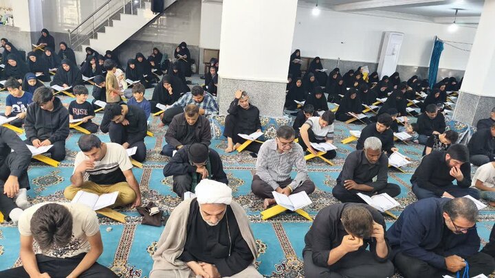 تصاویر/ ترتیل‌خوانی قرآن در روزهای ماه مبارک رمضان در شهر امام حسن(ع)