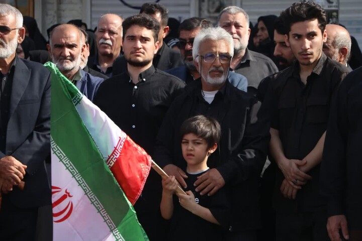 تصاویر/مراسم تشییع شهید امنیت محمد کلولی موگهی شهرستان شوشتر