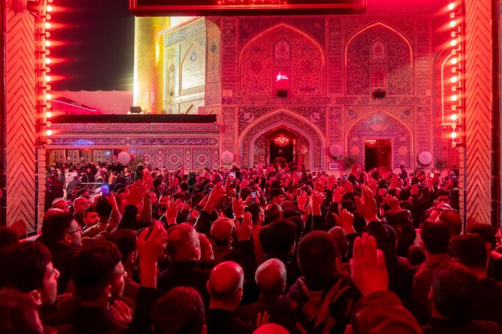 حال و هوای حرم حضرت امیرالمومنین (علیه السلام) در سالروز شهادت آن حضرت