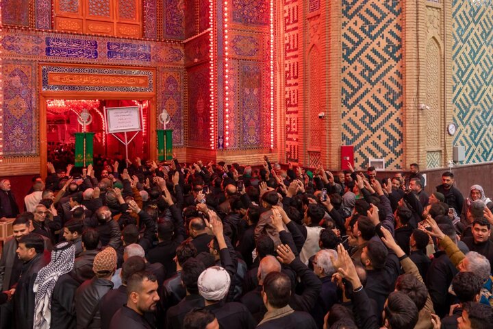 حال و هوای حرم حضرت امیرالمومنین (علیه السلام) در سالروز شهادت آن حضرت
