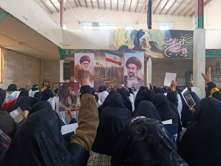 تصاویر/اجتماع بزرگ بانوان زینبی