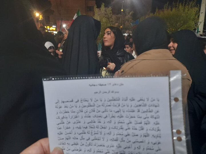 تصاویر/فعالیت طلاب مدرسه علمیه فاطمه‌الزهرا ساوه در شب های قدر