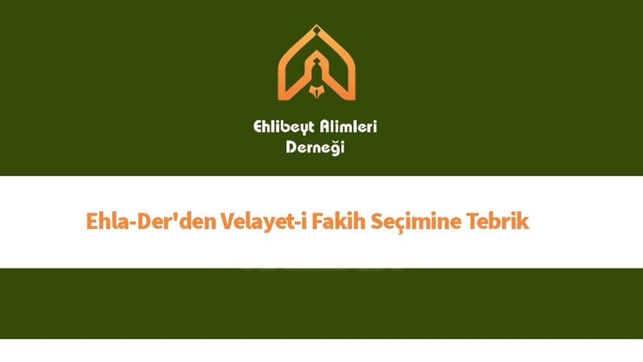 Ehli Beyt Alimleri Derneği'nden Velayet-i Fakih Seçimine Tebrik