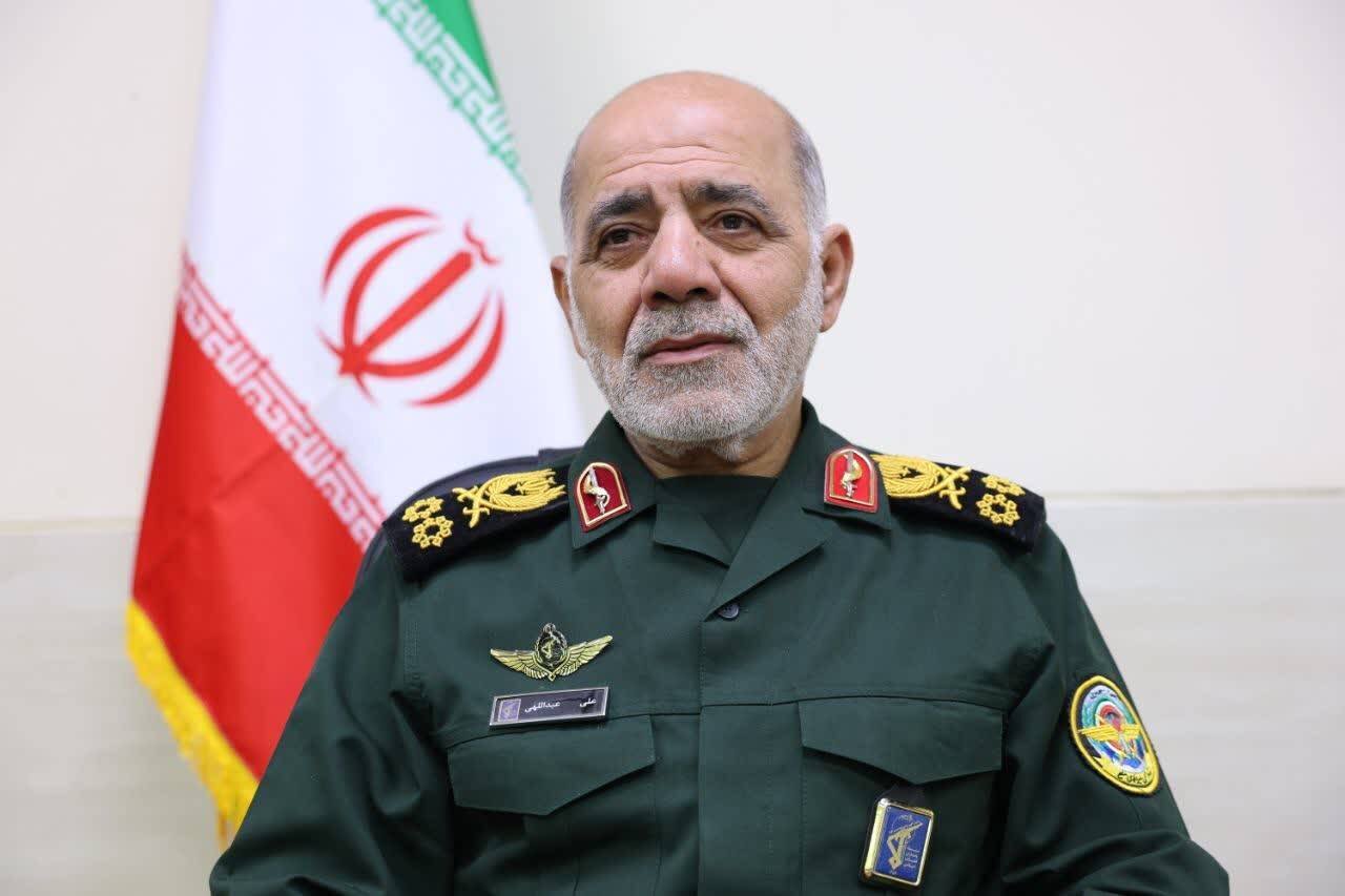 قدردانی فرمانده قرارگاه مرکزی حضرت خاتم‌الانبیاء(ص) از حضور باشکوه مردم در مراسم تشییع شهدا