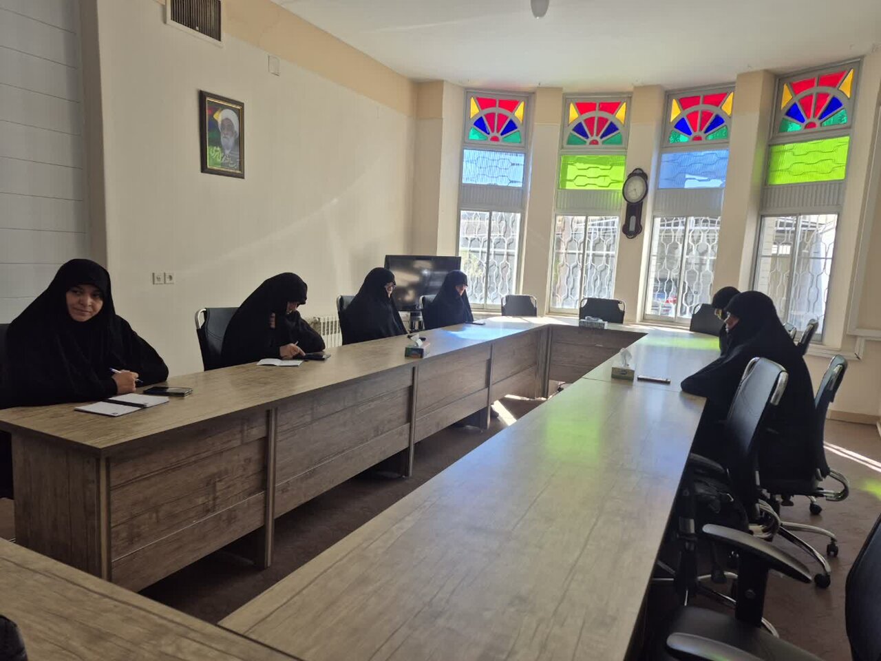 برگزاری نشست ستاد راهبری فرهنگي  حماسی  مدیریت حوزه علمیه خواهران استان کرمان