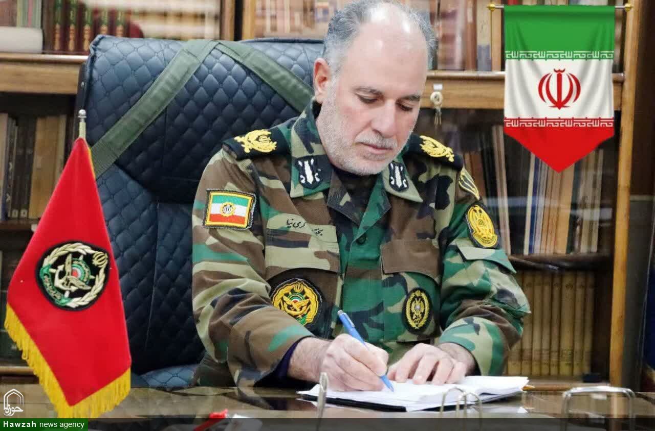 دعوت فرمانده قرارگاه عملیاتی لشگر ۸۴ لرستان از مردم برای حضور در راهپیمایی روز قدس