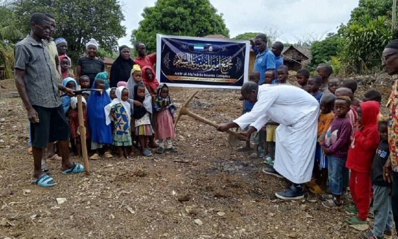 Foundation stone laid for Imam Ali Complex in Sierra Leone