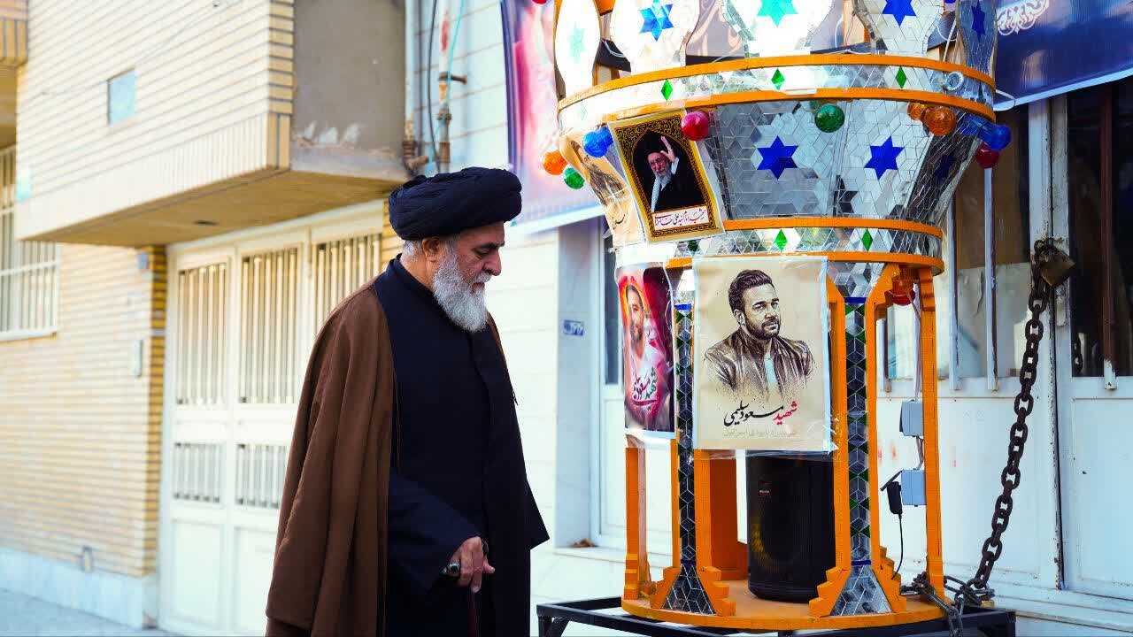 دیدار تولیت مسجد جمکران با خانواده شهید سلیمی