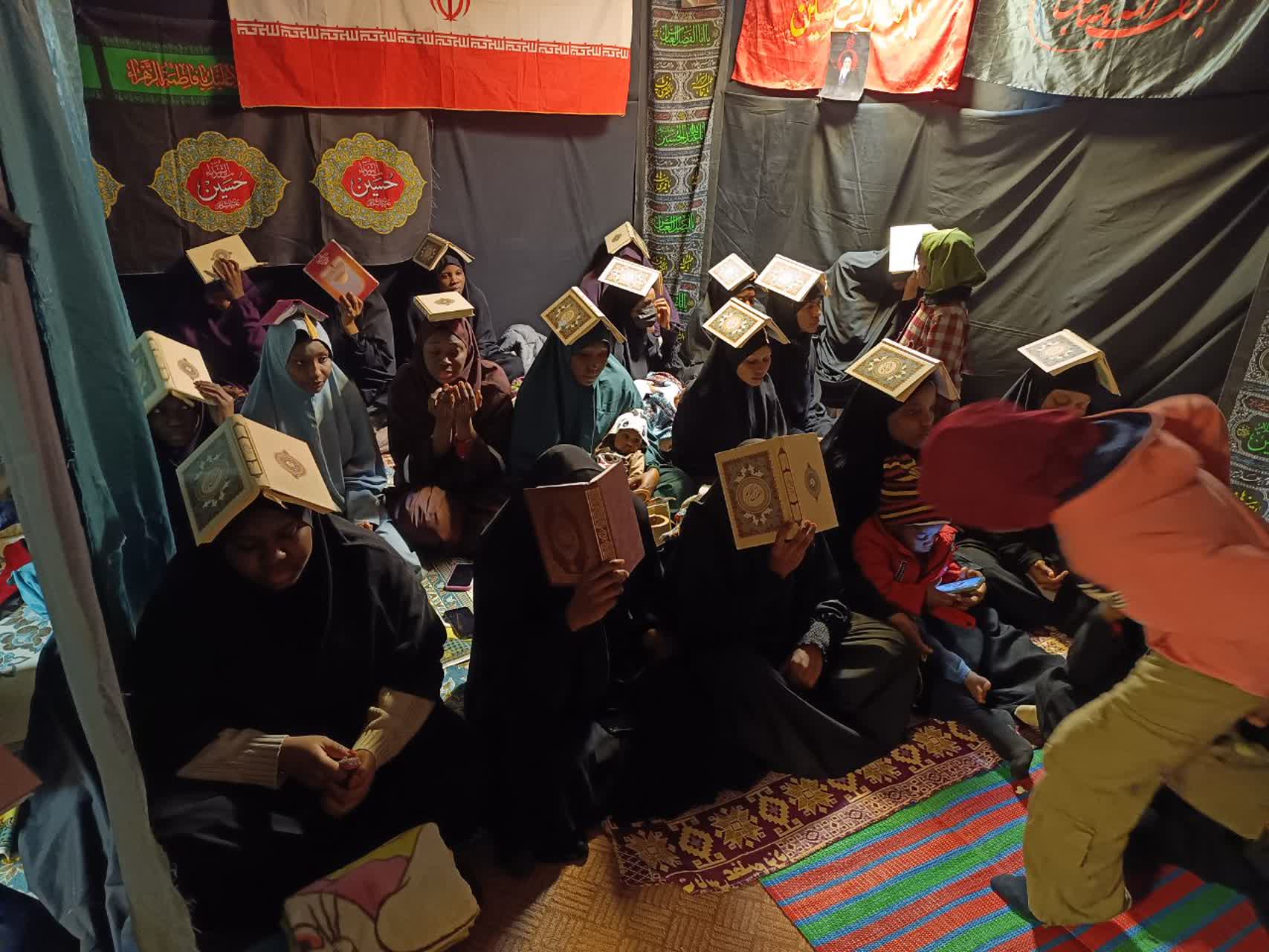 برگزاری مراسم بیست و سوم ماه مبارک رمضان از سوی مؤسسه البصیره قم + تصاویر