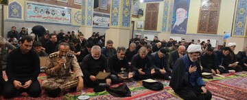 تصاویر/ مراسم سومین شب از لیالی قدر در قهاوند