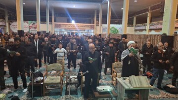 تصاویر/ نجوای عاشقانه با معبود در سومین شب قدر در میاندوآب