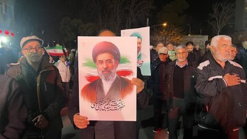 تصاویر /  تجمع میدان نبرد منطقه ۱۴ در لیلة‌القدر ولایت