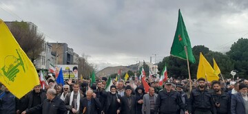 تصاویر/ راهپیمایی مردم دورود در روز جهانی قدس